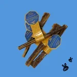 Honey I’m Home 6 inch Buffalo Bully Stick, Single