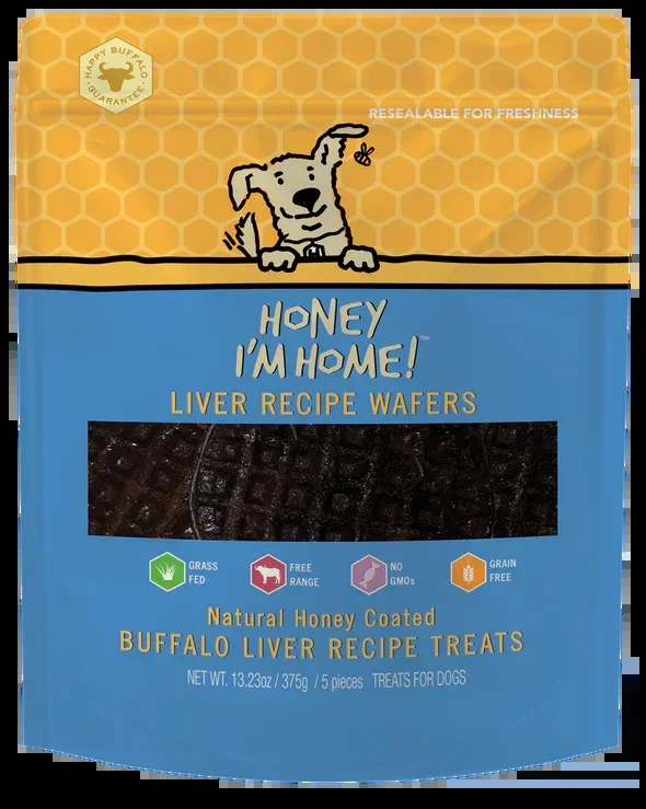 Honey I’m Home! Liver Recipe Wafers Dog Treats