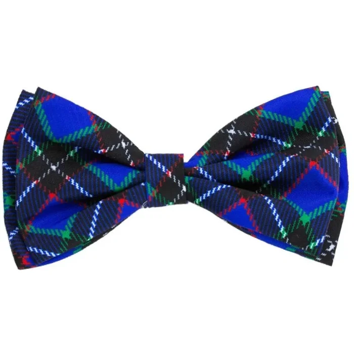 Huxley & Kent – Blueberry Plaid Bow Tie