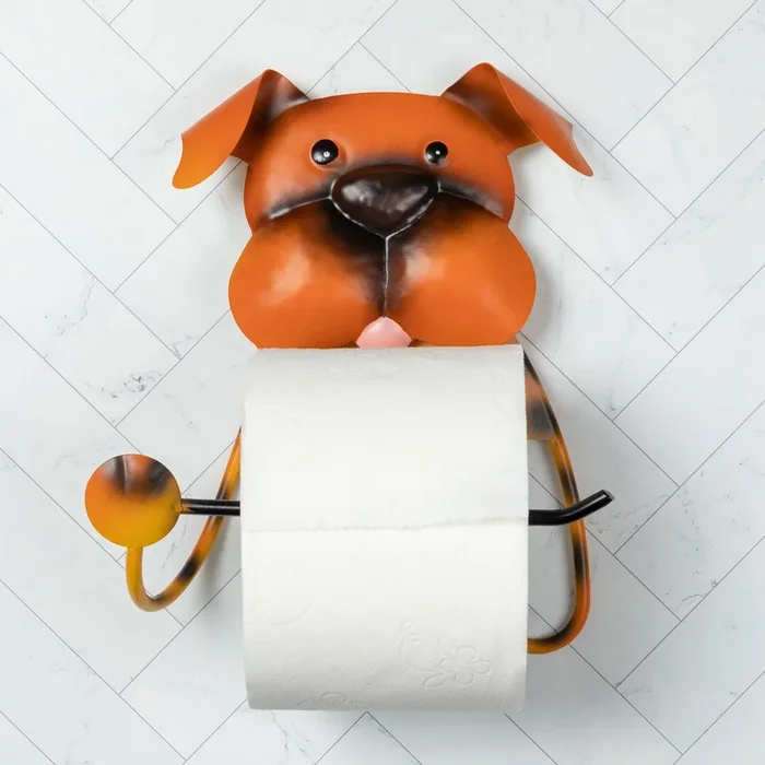 I’ll Hold That Pet Toilet Paper Holder