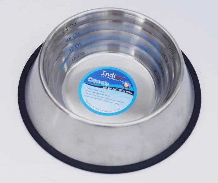 Indipets Inc. – Capacity Measurement Non Tip Anti Skid Dish