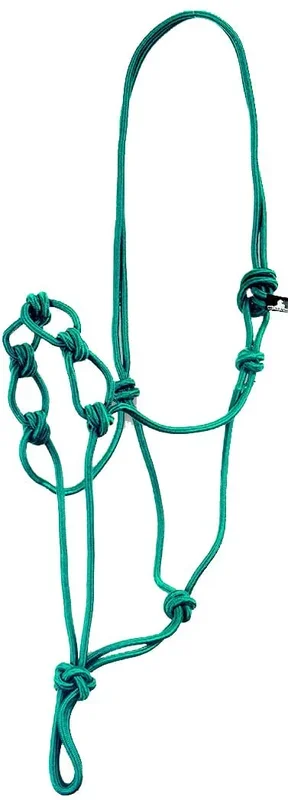Infinity Knot Rope Halter with Lead Rope