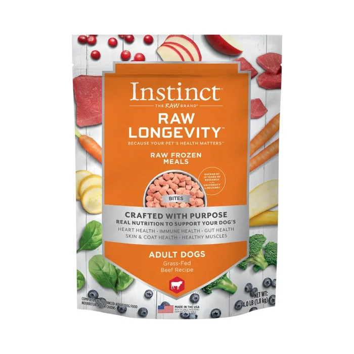 Instinct Longevity – Dog Beef Bites