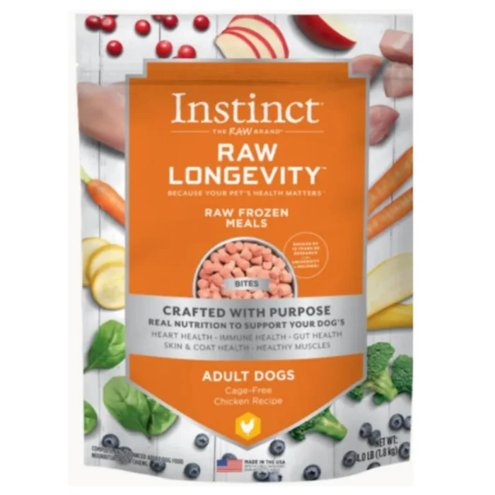 Instinct Longevity – Dog Chicken Bites