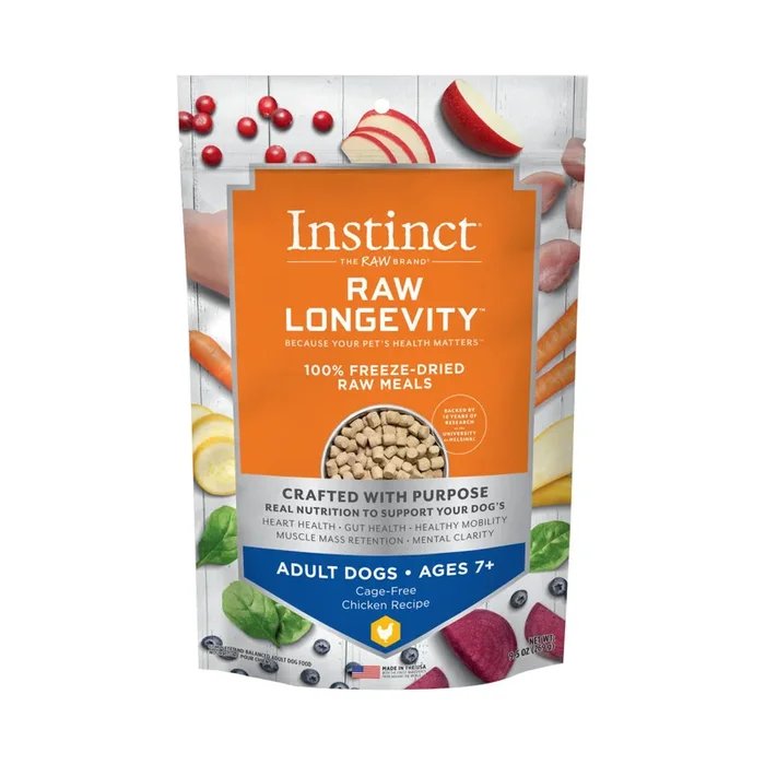 Instinct Longevity – FD Meal Dog 7+ Chicken