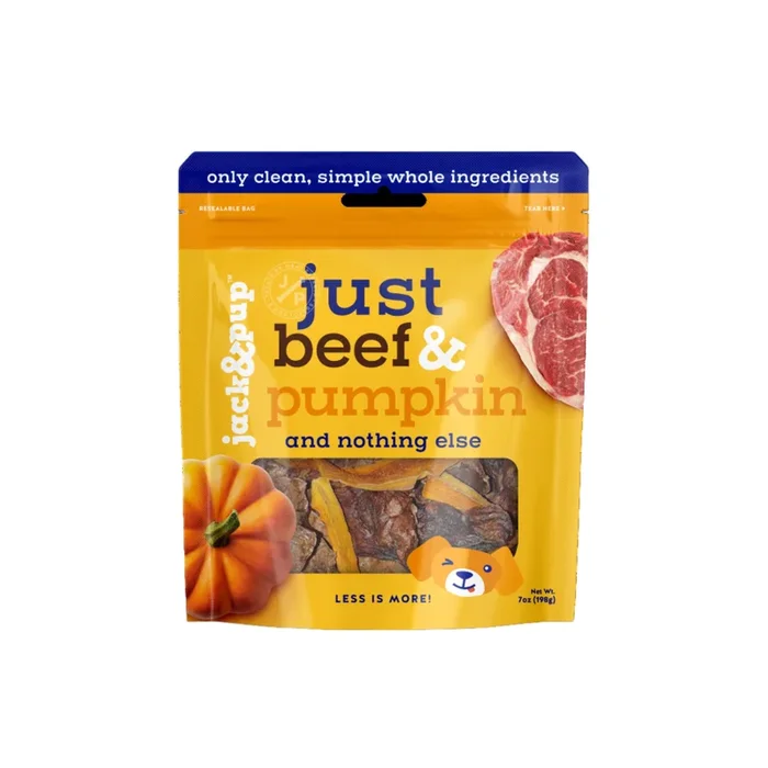 Jack&Pup Just Beef & Pumpkin Dog Treat