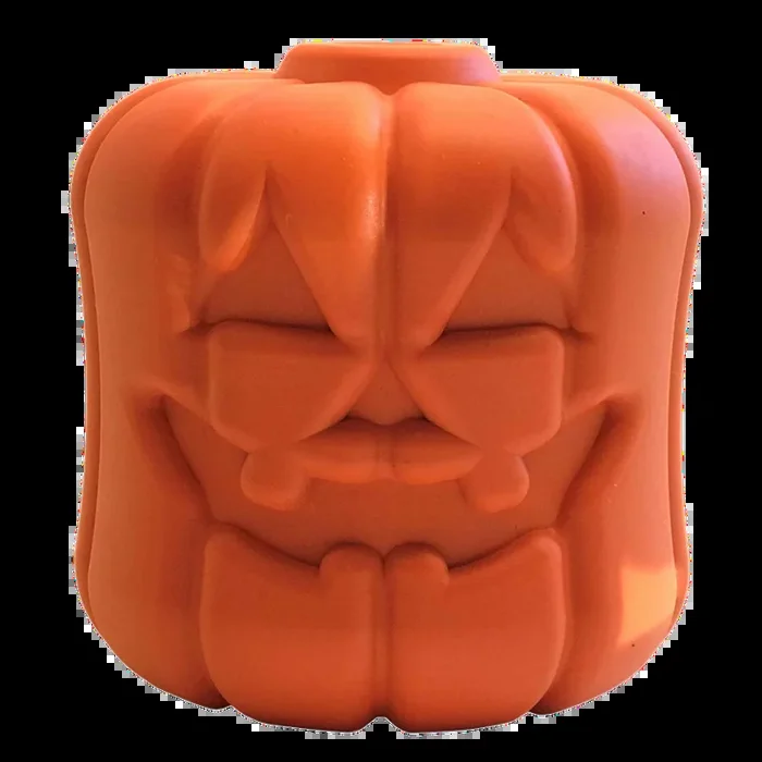 Jack O’ Lantern eDispener Durable Rubber Chew Toy & Treat Dispenser