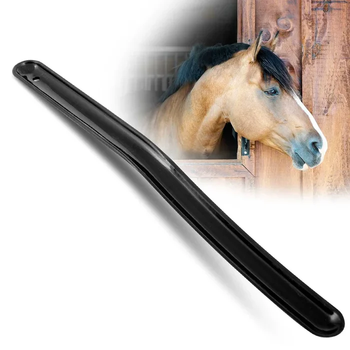 Jeffers Curved Plastic Sweat Scraper for Horses