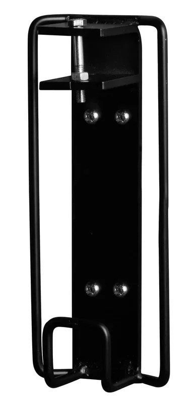 Jeffers Flat-Back Bucket Holder, Black