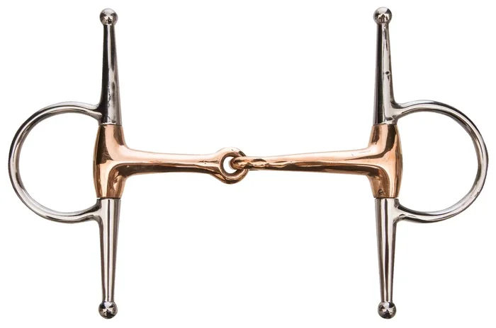 Jeffers Full Cheek Snaffle Horse Bit