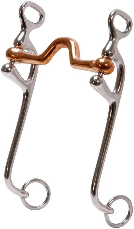 Jeffers Medium Port Copper Mouth Bit