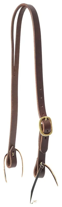Jeffers Poplar Head Premium Oiled Harness Leather 1″W Split Ear Headstall