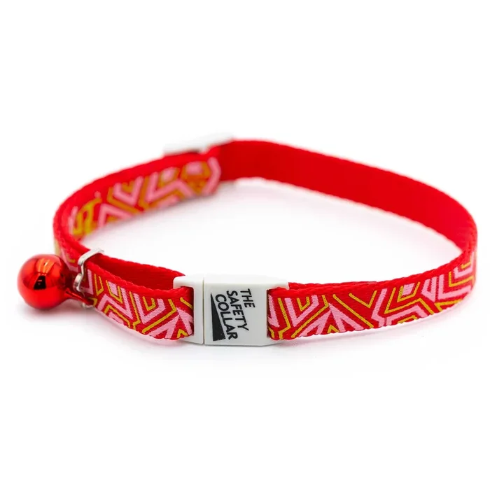 Jeffers Reflective Nylon Safety Collar with Bell for Cats