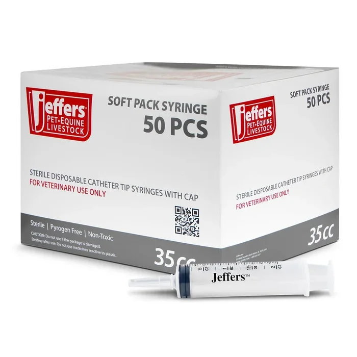 Jeffers Syringe with Catheter Tip