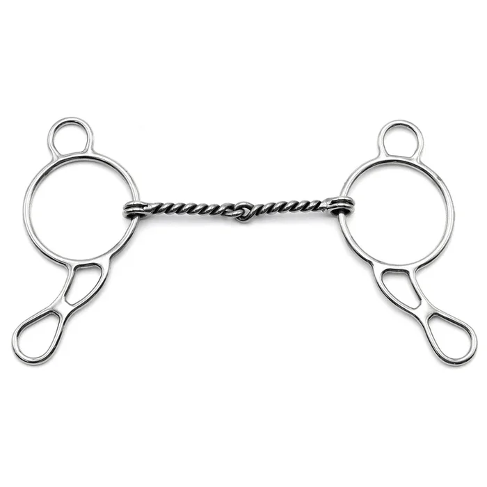 Jeffers Twisted Sweet Iron Mouth Horse Bit