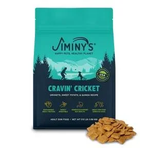 Jiminy’s Cravin’ Cricket Dry Dog Food