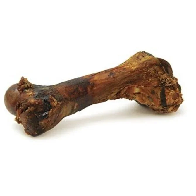 Jones Natural Chews Pork Femur Bone Dog Treats – Oven-Baked, Natural Chew for Small to Medium Dogs, Made in USA