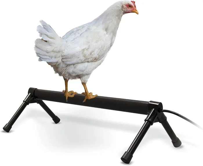 K&H Pet Products Thermo-Chicken Heated Perch Gray 26″ 40W