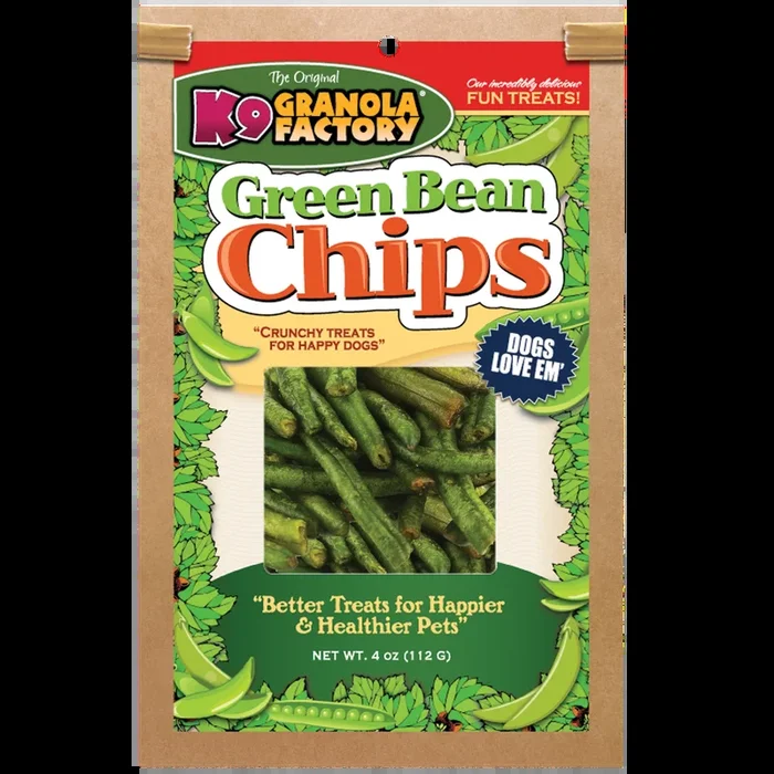 K9 Granola Factory Green Bean Chips Dog Treats