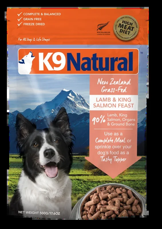 K9 Natural Freeze Dried Lamb and Salmon