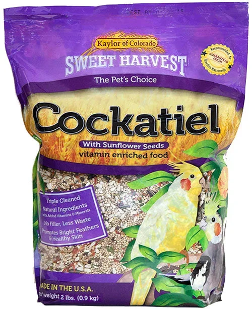 Kaylor of Colorado Cockatiel with Sunflower Seeds 4lb