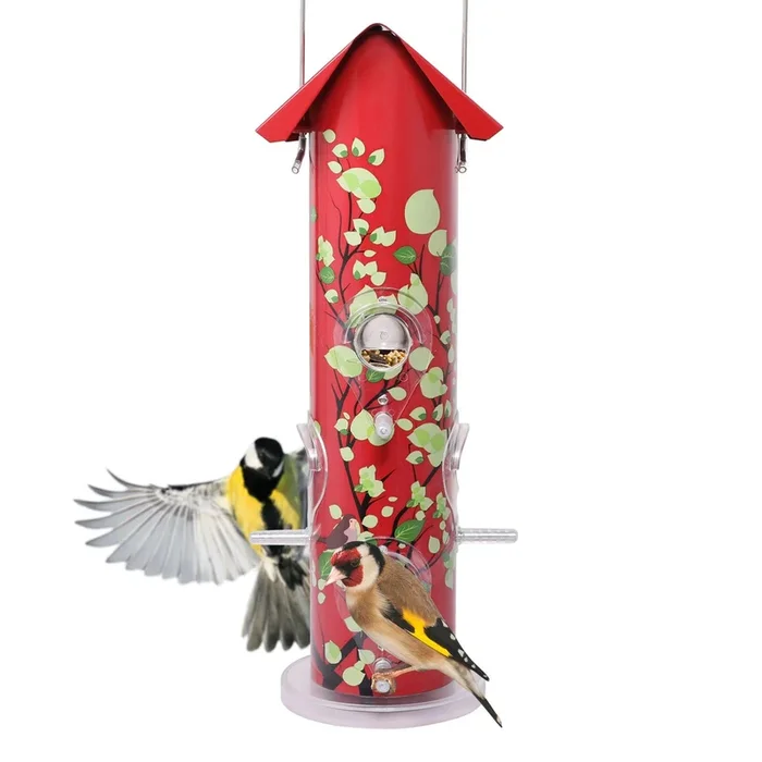Kingsyard – 6 Ports Metal Feeder Tube Style, Garden Design