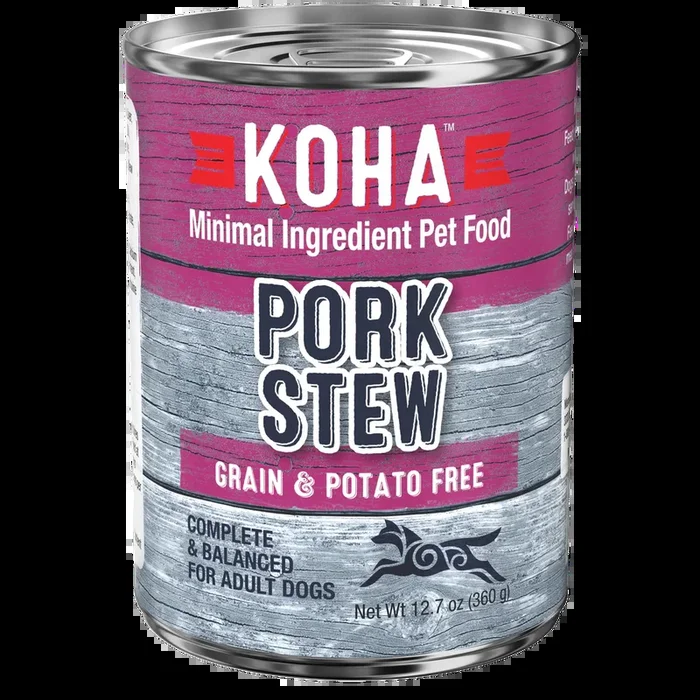 Koha Minimal Ingredient Pork Stew for Dogs