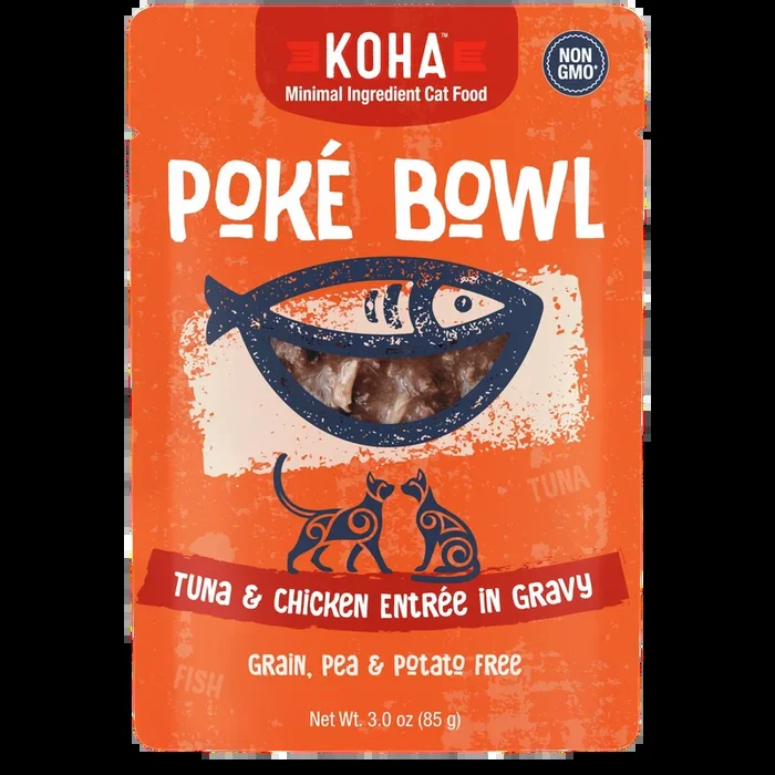 Koha Poke Bowl Tuna & Chicken Pouch 3oz
