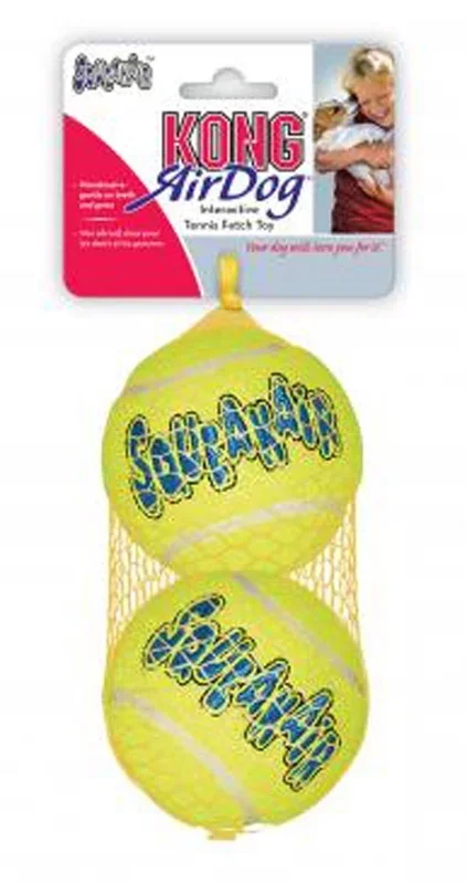 Kong Squeakair Ball Large 2 Pack for Dogs