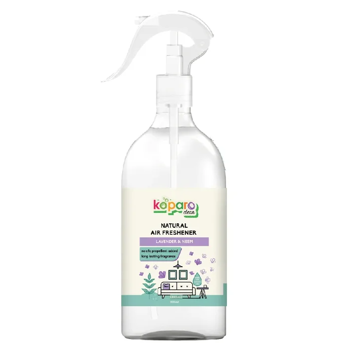 Koparo Clean Natural Air Freshener Lavender & Neem Fragrance (Pet Safe)