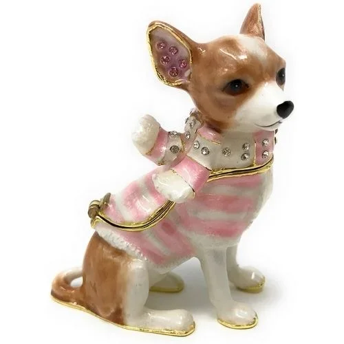 Kubla Crafts – Chihuahua Trinket Box