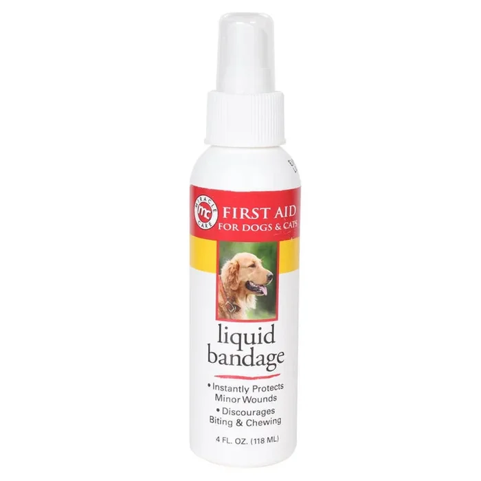 Kwik-Stop Liquid Bandage Spray for Dogs and Cats, 4 oz