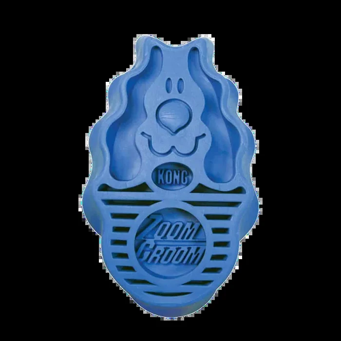 Large Bathing Brush for Dogs Blue by ZoomGroom