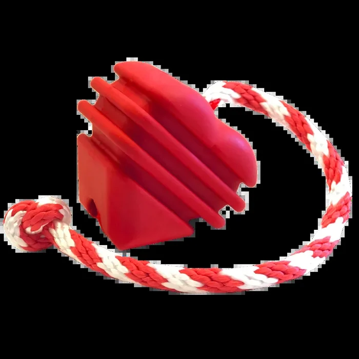 Large Rubber Heart on a String Toy