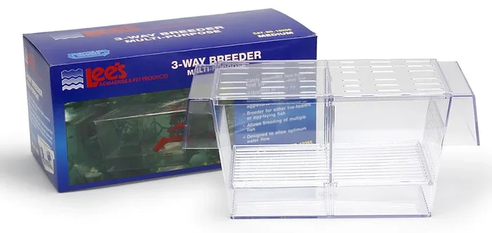 Lee’s Aquarium Three-Way/Guppy Breeder, Boxed