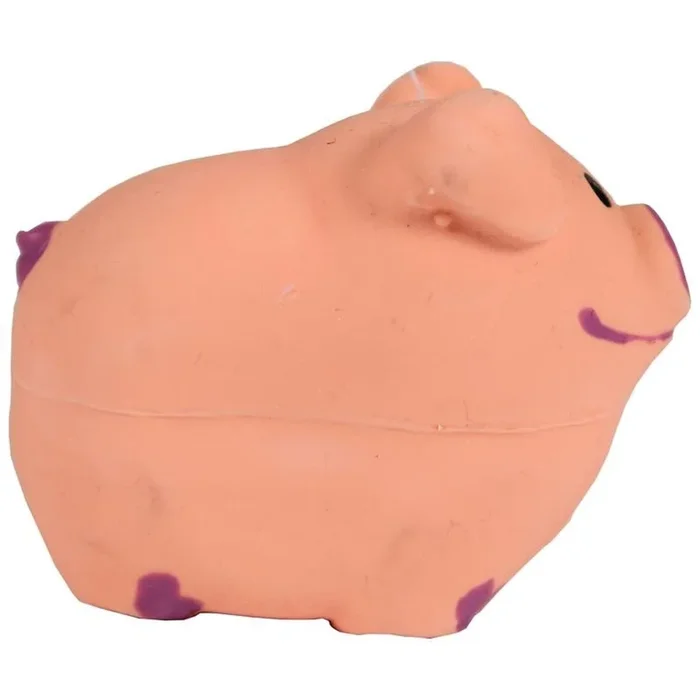 LI’L PALS LATEX PIG DOG TOY (3 INCH, PINK)