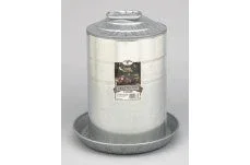 Little Giant Double Wall Galvanized Waterer 3 gallon