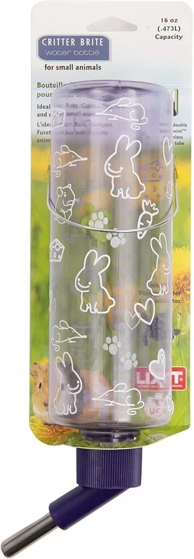Lixit Critter Brite Small Animal Water Bottle Green