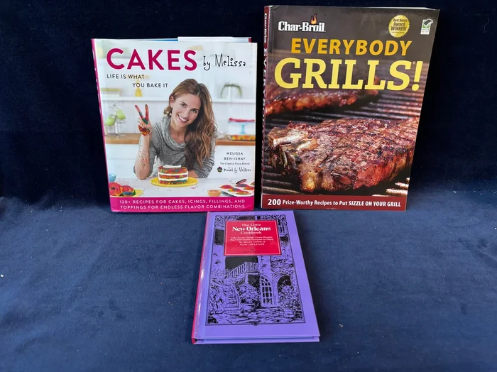 Lot Of Cook/Baking Books (3)