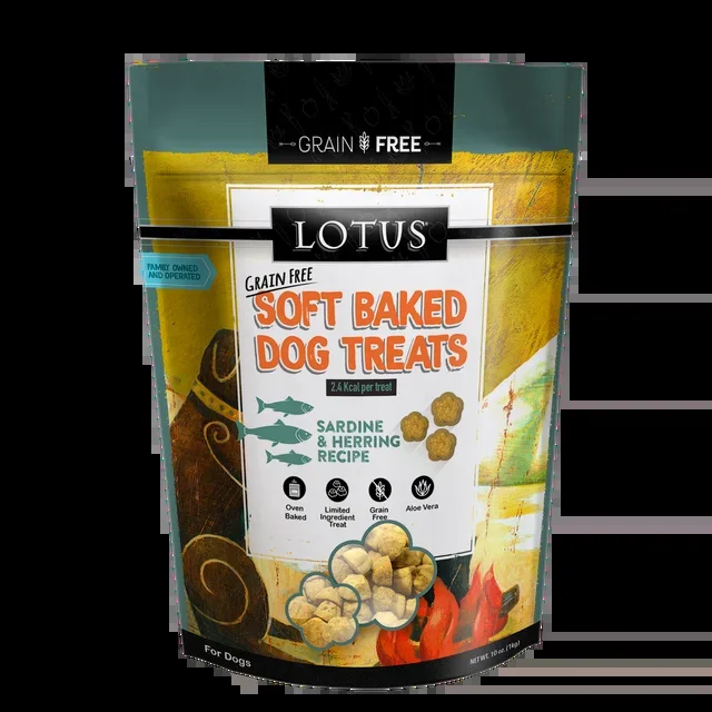 Lotus Sardine Recipe Soft Baked Dog Treats