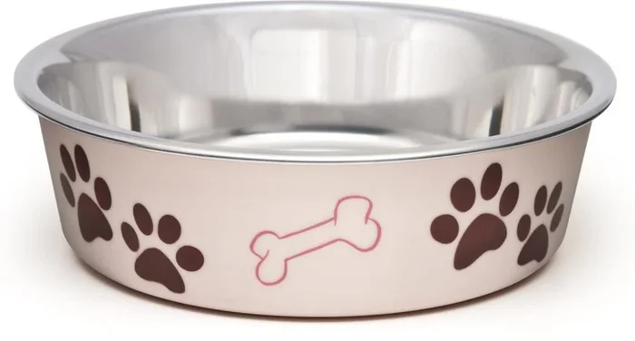 Loving Pets Bella Bowls – Stainless Steel Dog Bowl Paparazzi Pink