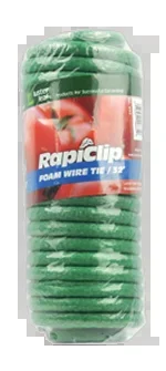 Luster Leaf 32.5′ Foam Wire Tie (Pack of 12)