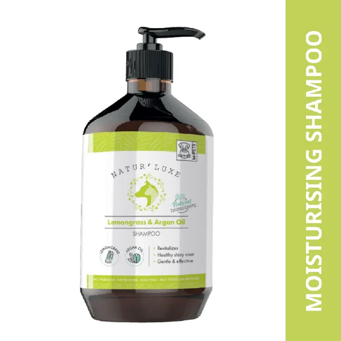 M Pets Natur’Luxe Lemongrass & Argan Oil Shampoo for Dogs and Cats
