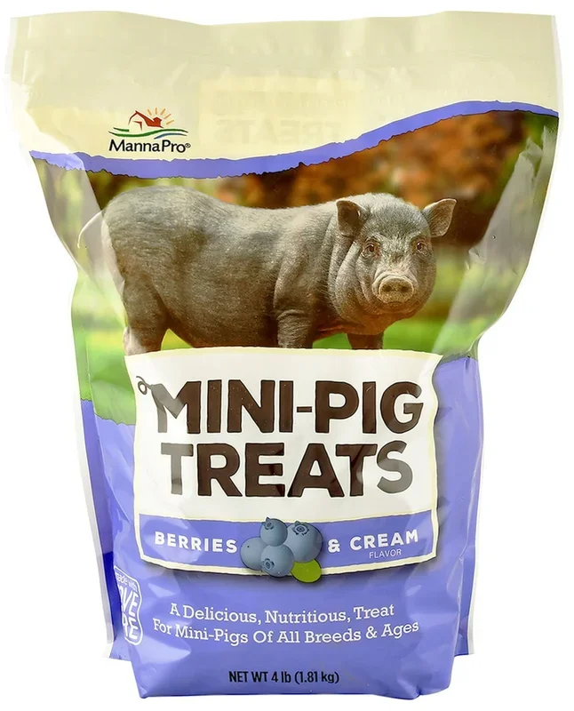 Manna Pro Mini Pig Treats, 4 lbs