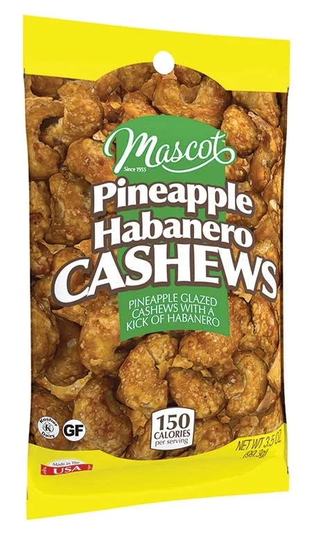 Mascot Pecan – Pineapple Habanero Cashews