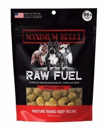 Maximum Bully Freeze Dried Beef Dog Treats4 oz