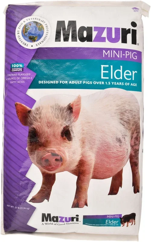 Mazuri Mini Pig, Elder, 25 lb