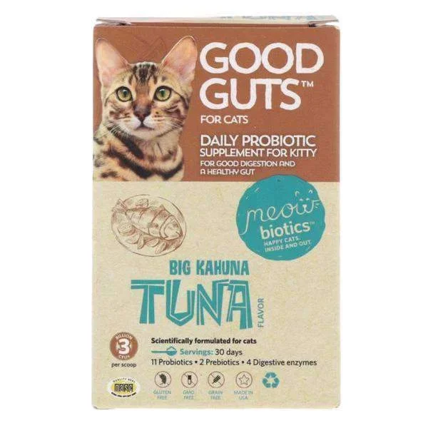 Meowbiotics Good Guts for Cats – Human Grade Probiotic Powder for Cats