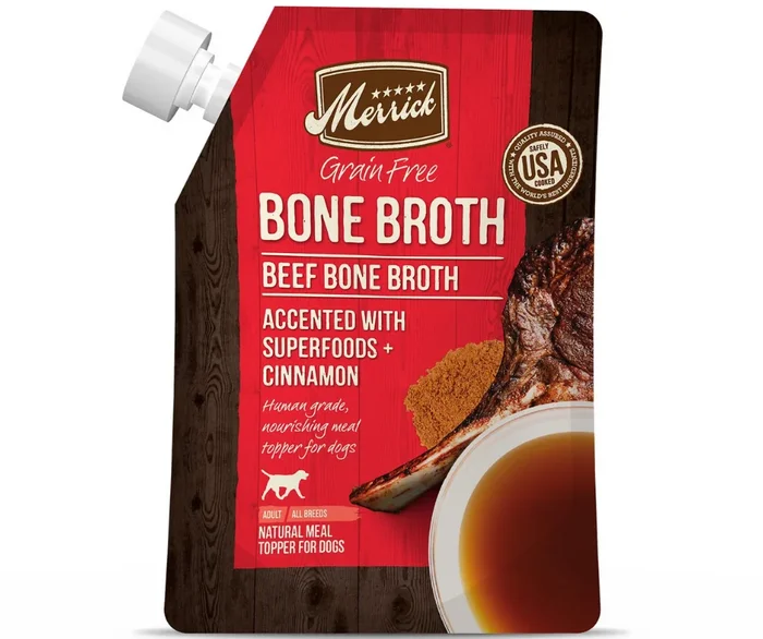 Merrick – Beef Bone Broth Grain-Free Dog Food Topper