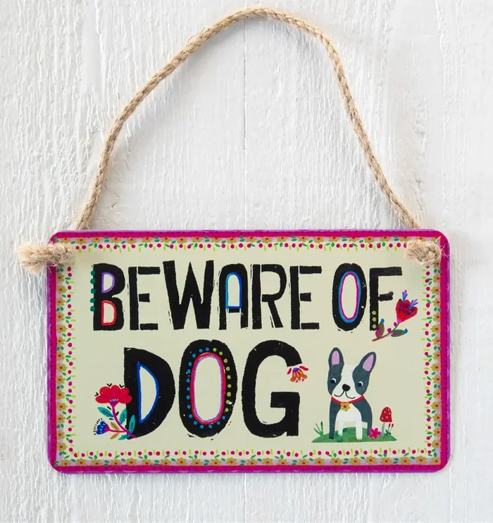 Metal Sign-Beware of Dog